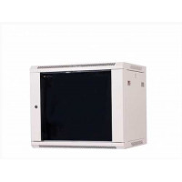 Tủ mạng VRW06G155 Tủ chứa thiết bị gắn tường, 6U, 600mm x 550mm, màu xám trắng Vietrack VRW06G155