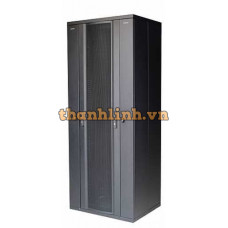 Tủ mạng HDX Cabling Rack 42U 800 x 800, Single Side, Black Vietrack VRX42-180