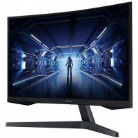 Màn hình cong 1000R, 27", 2K (2560x1440), VA, 178°/178°, 1ms-144hz, Freesync, 2500:1, kết nối (HDMI 2.0, DP 1.2, headphone), phụ kiện HDMI 1  Samsung LC27G55TQBEXXV