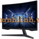 Màn hình cong 1000R, 27", 2K (2560x1440), VA, 178°/178°, 1ms-144hz, Freesync, 2500:1, kết nối (HDMI 2.0, DP 1.2, headphone), phụ kiện HDMI 1 Samsung LC27G55TQBEXXV