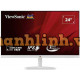 Màn hình vi tính 24in/IPS/Fhd/100hz/1ms/Trắng Viewsonic VA2432-H-W