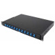 12-port Optic Fibre Patch Panel VIVANCO VCFPRTNSLN121
