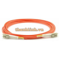 LC-LC OM3 50/125 Multimode Duplex Fibre Patch Cable VIVANCO VCFCLCDPM3LS10
