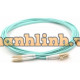 LC-LC OM3 50/125 Multimode Duplex Fibre Patch Cable VIVANCO VCFCLCDPM3LS3