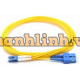SC-LC OS2 9/125 Single Mode Duplex Fibre Patch Cable VIVANCO VCFCCLDPS2LS3