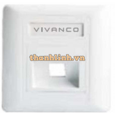 Angled Optical Fibre Faceplate VIVANCO VCFP7032