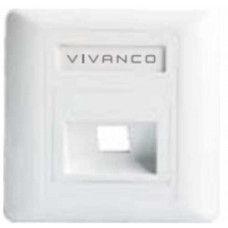 Angled Optical Fibre Faceplate VIVANCO VCFP7032