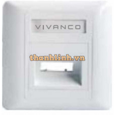 Angled Optical Fibre Faceplate VIVANCO VCFP7042