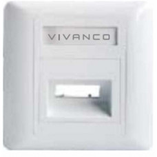 Angled Optical Fibre Faceplate VIVANCO VCFP7042