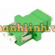 LC/APC Multimode Duplex Adaptor VIVANCO VCFJLCMDAN