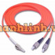 LC/PC-FC/PC OM1 Multimode Duplex Fibre Patch Cable VIVANCO VCFCLFDPM1LS3
