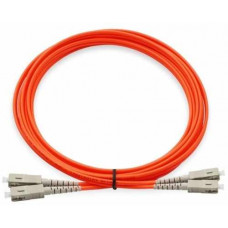 SC/PC to SC/PC OM1 Multimode Duplex Fibre Patch Cable VIVANCO VCFCSCDPM1LS3