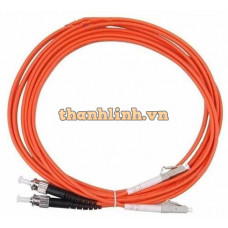ST/PC-LC/PC OM3 Multimode Duplex Fibre Patch Cable VIVANCO VCFCLTDPM3LS3