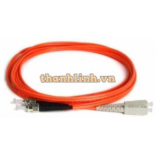 SC/PC-ST/PC OM3 Multimode Duplex Fibre Patch Cable VIVANCO VCFCTCDPM3LS3