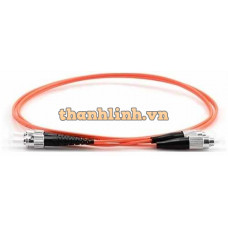ST/PC-FC/PC OM3 Multimode Duplex Fibre Patch Cable VIVANCO VCFCTFDPM3LS3