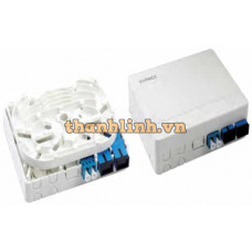 Optical Fibre Outlet Box VIVANCO VCFP8042