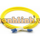 LC-LC OS2 9/125 OS2 Single Mode Duplex Fibre Patch Cable VIVANCO VCFCLCDPS2LS15