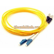 LC/PC-FC/PC OS2 Single Mode Duplex Fibre Patch Cable VIVANCO VCFCLFDPS2LS3