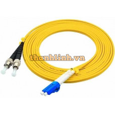 ST/PC-LC/PC OS2 Single Mode Duplex Fibre Patch Cable VIVANCO VCFCLTDPS2LS3