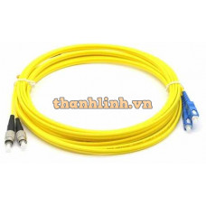 SC/PC-FC/PC OS2 Single Mode Duplex Fibre Patch Cable VIVANCO VCFCSFDPS2LS3