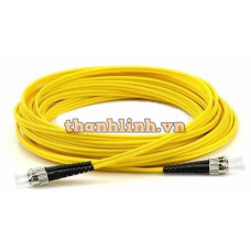 ST/PC-ST/PC OS2 Single Mode Duplex Fibre Patch Cable VIVANCO VCFCSTDPS2LS3