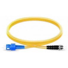 SC/PC-ST/PC OS2 Single Mode Duplex Fibre Patch Cable VIVANCO VCFCTCDPS2LS3
