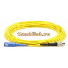 SC/PC-FC/PC OS2 Single Mode Simplex Fibre Patch Cable VIVANCO VCFCSFSPS2LS3