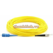 SC/PC-ST/PC OS2 Single Mode Simplex Fibre Patch Cable VIVANCO VCFCTCSPS2LS3