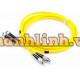 ST/PC-FC/PC OS2 Single Mode Simplex Fibre Patch Cable VIVANCO VCFCTFDPS2LS3