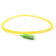 SC/APC OS2 Single Mode Simplex Fibre Pigtail VIVANCO VCFTSCSAS2LS1