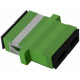 SC/APC Single Mode Duplex Adaptor VIVANCO VCFJSCSDAN
