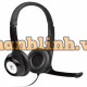 Tai nghe Logitech H390 đen với mic khử tiếng ồn