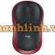 Chuột Không dây Logitech M185 Red (910-002503)