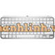 Bàn Phím Không Dây Logitech MX Keys Mini - Xám nhạt (920-010506)