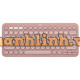 Bàn phím không dây Logitech Pebble Keys 2 K380s hồng