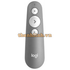 Bút điều khiển trình chiếu từ xa tia laze Logitech R500s xám