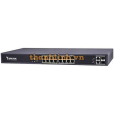 Bộ chia mạng 16xFE PoE + 2xGbE Combo Unmanaged Switch Vivotek AW-FGT-180F-250