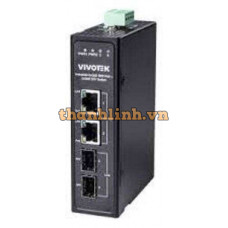 Thiết bị chuyển mạch Industrial 2 x 90W bt PoE + 2 x SFP Switch Vivotek AW-IHB-0400