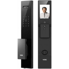 Khóa thông minh Khuôn mặt  Vân tay  Mã số Thẻ từ  Chìa cơ App VOC/TUYA VOC K5 PRO