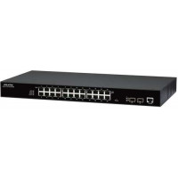 Bộ chuyển mạch 24 x 100/1000 RJ45 2 x FX/GbE SFP uplink ports for ring topology and redundancy Volktek Atthis 5100-24GT2GS