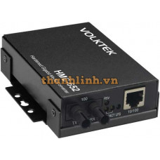 Bộ chuyển Media Converter 10/100 RJ45 to 100FX Hardened Converter Volktek HMC-652