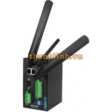 Bộ phát Wifi 4G công nghiệp 2 -port 10/100 RJ45, 2-port RS-232/RS-422/RS-485 / 2-port DI/2-port AI, Wi-Fi, 4G LTE module Volktek IEG-3000