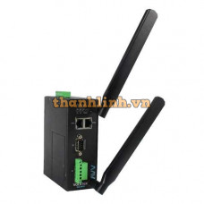 Bộ phát Wifi 4G công nghiệp 2 -port 10/100 RJ45, 2-port RS-232/RS-422/RS-485, Wi-Fi or 4G LTE module Volktek IEG-3010