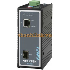 Bộ chuyển Media Converter 1 x Gigabit RJ45 to 1 x FX/GbE SFP Industrial Converter Volktek IMC-661