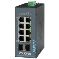 Bộ chuyển mạch 8 x 100/1000 RJ45 Volktek Woodpecker 7015-8GT2GS