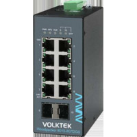 Bộ chuyển mạch 8 cổng Volktek Woodpecker 8015-8GT2GS-I