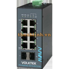 Bộ chuyển mạch 8 cổng Volktek Woodpecker 8015-8GT2GS-I