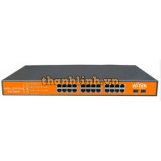 Bộ chia mạng Wi-Tek WI-MS326GF Gigabit Switch ( 24 GE + 2 SFP )