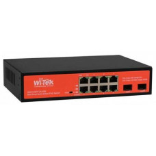 Bộ chia mạng Wi-Tek WI-PMS310GF Gigabit Switch PoE ( 150W, 8 PoE + 2 SFP )