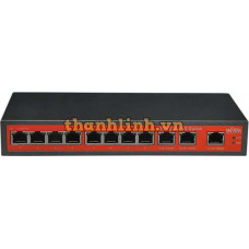 Bộ chia mạng Wi-Tek WI-PS311G-24V Gigabit Switch PoE Passive ( 120W, 8 PoE + 3 GE )